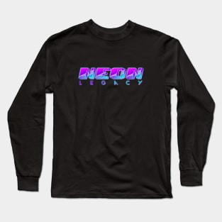 Neon Legacy Synthwave Long Sleeve T-Shirt